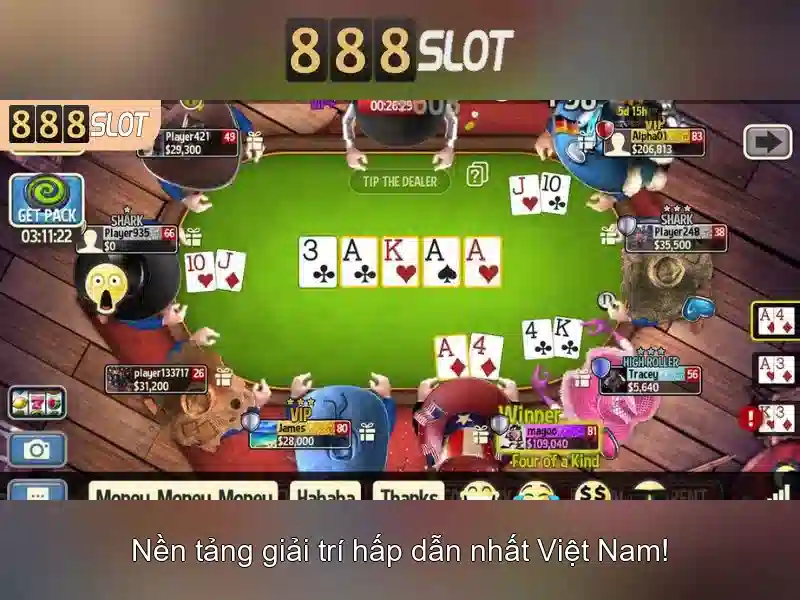 trò chơi slot 888
