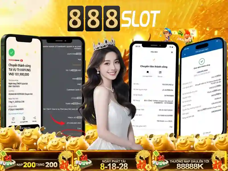 Các trò chơi slot đa dạng tại 888slot trang chủ
